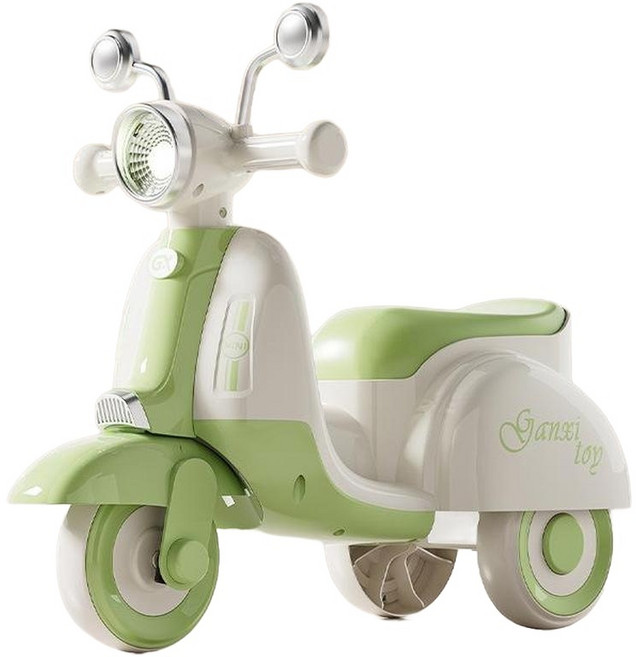 Ganxi toy 兒童三輪摩托滑行車, 綠, 1個