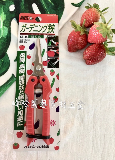 ARS 峰松園藝 採果鋏 SE-45 日本製, 1個