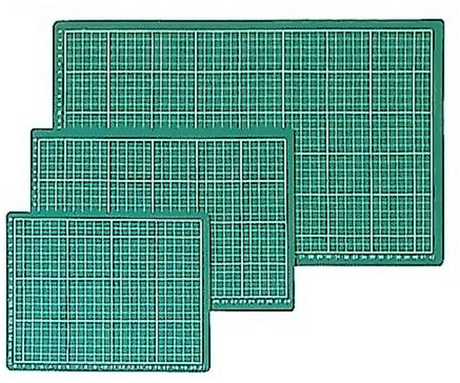 ABEL A4 切割墊 300x220x3mm 加厚切割板 學生桌墊, A4(16開)切割墊, 綠色