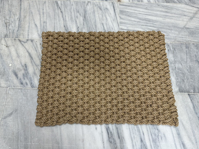 麻繩編織地墊