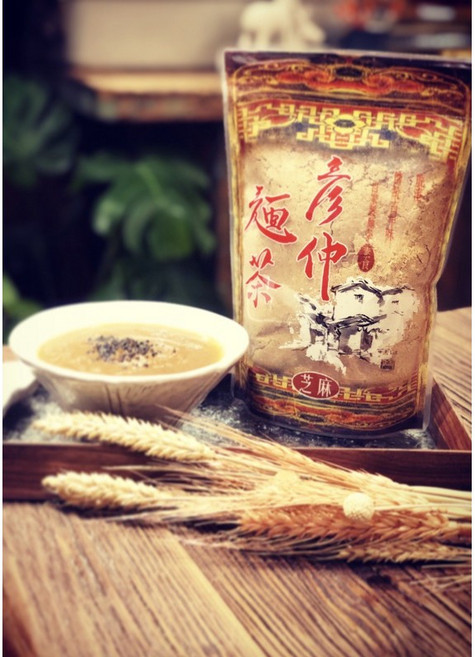 彥仲麵茶/芝麻 麵茶/素食, 1個, 芝麻麵茶