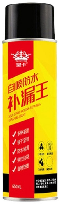 皇卡 補漏王防水劑 700ml 防水噴劑 外牆裂縫 屋頂防漏, 1個