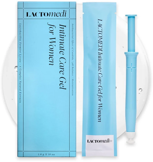 LACTOMEDI 婦科私密保養凝膠 (1.8g x 10入) - 乳酸桿菌發酵裂解物+6種植萃取, 1組