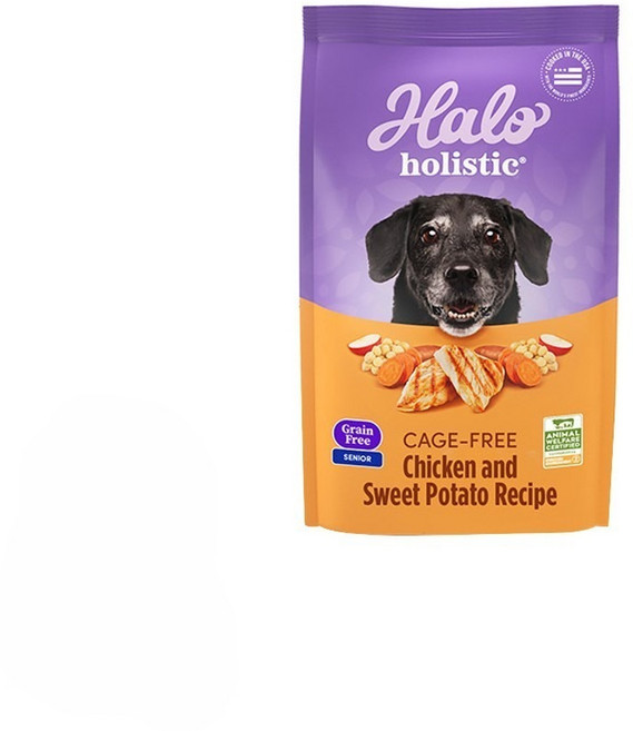 Halo 嘿囉 熟齡犬 乾飼料, 1.59kg, 1包, 無穀雞肉