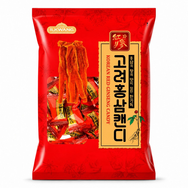 日光ILKWANG 韓國紅蔘糖果, 280g, 1個