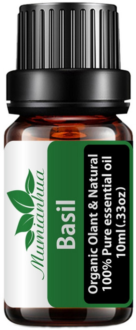 Mumianhua 木棉花 羅勒(Basil) 精油, 1個, 10ml