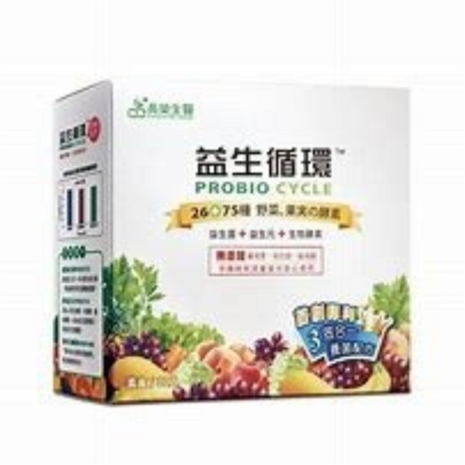 長榮生醫 益生循環蔬暢配方益生菌, 30份, 3.7g, 1盒