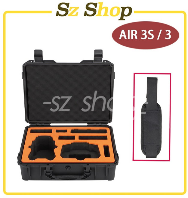 Dji Air 3S / Air 3 防水安全箱, Air 3S /3防水安全箱+肩帶SU