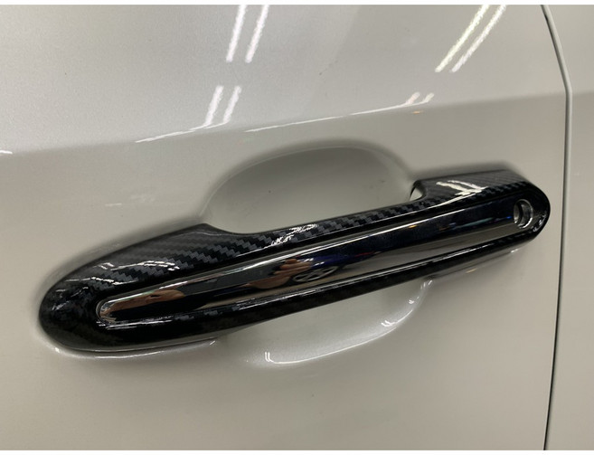 適用於 Toyota Rav4 專用卡夢門把手, 1個