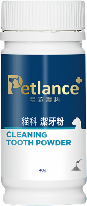 毛孩專科 犬貓潔牙粉, 40g, 牙齒護理, 1罐