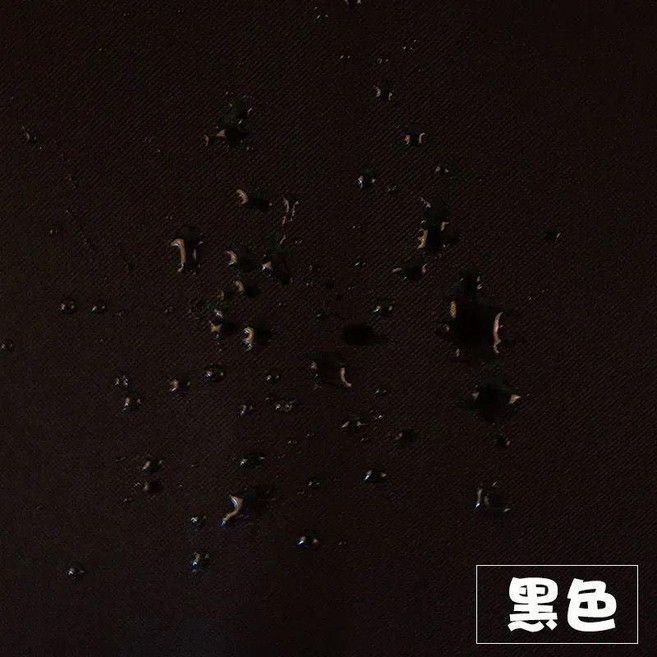 good 布野餐墊加厚防潮防水地墊野外露營墊草坪野炊墊塗層, 黑色,加厚1米長/1.5米寬