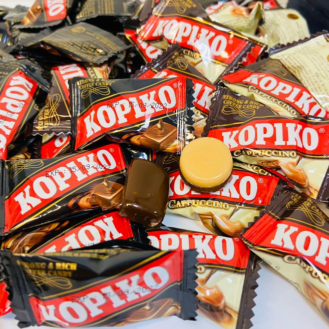 KOPIKO 咖啡糖 卡布奇諾, 600g, 1個