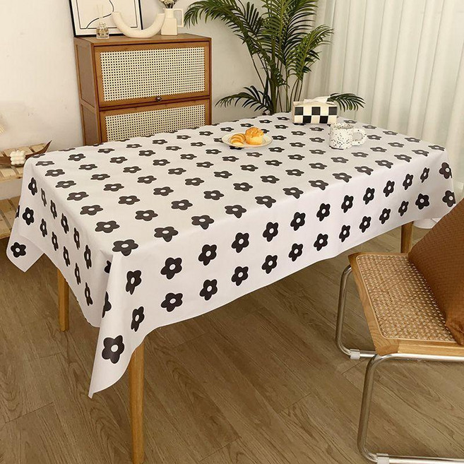 淨適 桌布 防水防油免洗pvc桌布, 瑪格麗特, 1個, 80*120CM