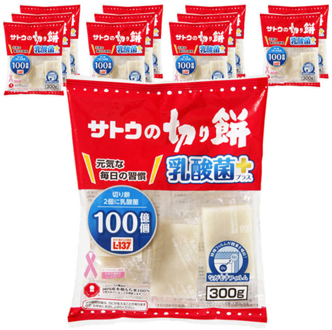 乳酸菌切片麻糬Plus, 12袋, 300g