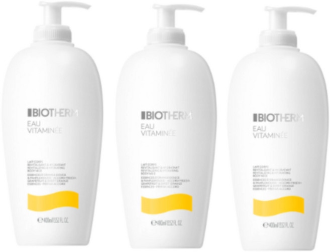 비오템 오 비타미네 바디밀크 바디로션 400ml 3개