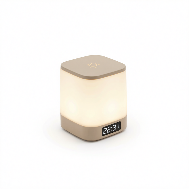 聲控充電檯燈, 時鐘遙控兩用款 - 僅插電使用 4W, 1件
