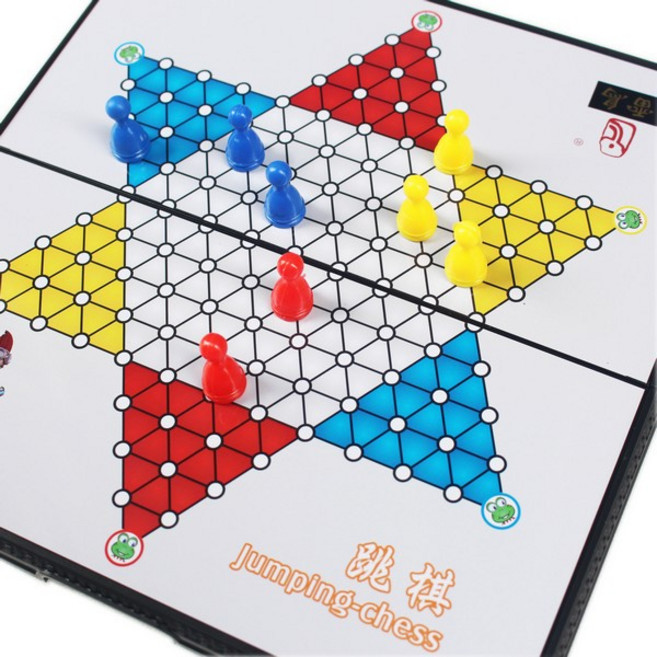 雷鳥 攜帶型 磁石跳棋 LT-31501 /一個入 小磁性跳棋, 1個, 一個入 | 雷鳥LT-31501