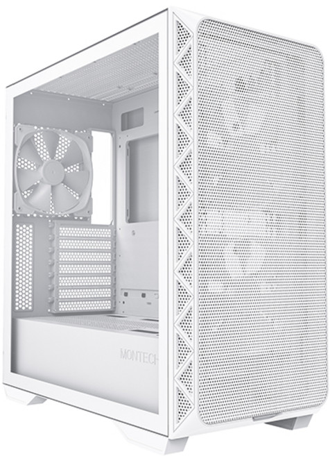 MONTECH 君主 AIR 903 BASE 機殼 E-ATX 卡長40/U高18 玻璃透側 電競機殼, 1個, 白色, 白色