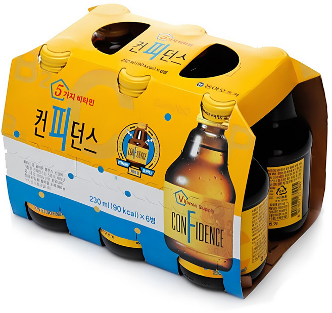 Dong-A Otsuka Confidence維他命能量飲, 230ml, 6瓶