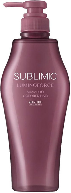SUBLIMIC 芯之麗 Luminoforce 彩色洗髮露 壓頭型, 500ml, 1個