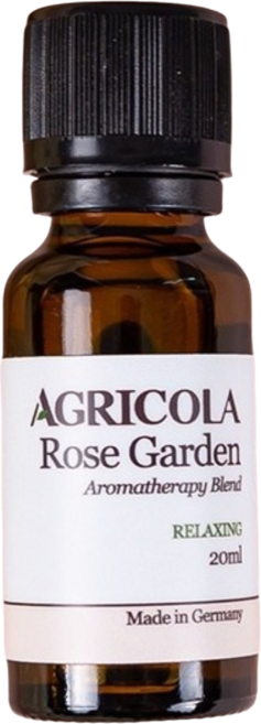 AGRICOLA 玫瑰花園複方精油 20ml 德國原裝進口 植物萃取 大馬士革玫瑰香調, 1個, 玫瑰