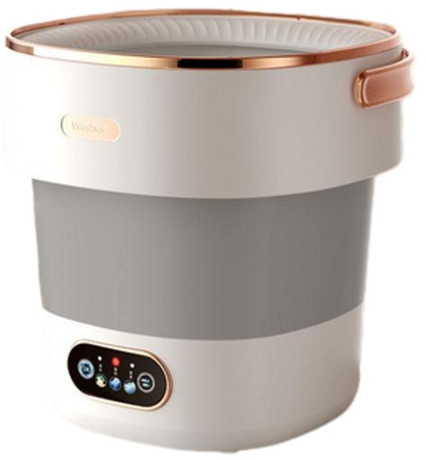 Mini Washer 行動式摺疊迷你洗衣機, ZM017灰白 旗艦版 13升大容量 / 全新外觀升級 / 高階用料, 1個
