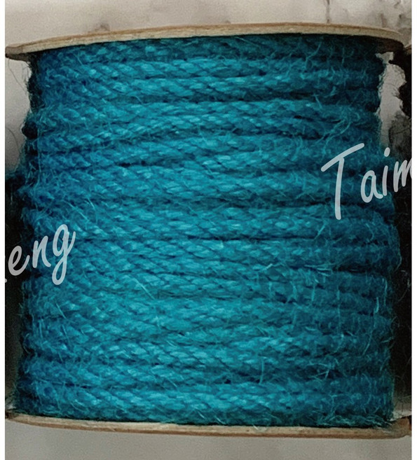 台孟牌 麻繩 3mm, 土耳其藍, 1個
