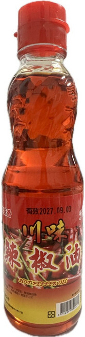 佳味香 川味辣椒油 240ml, 1個