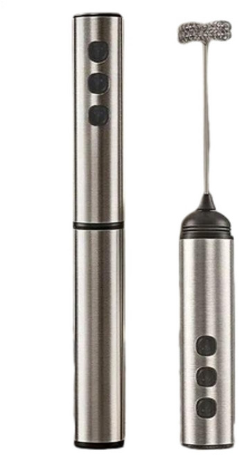 LEEPMOS 不鏽鋼電動奶泡器 無線充電手持打蛋器, KD320