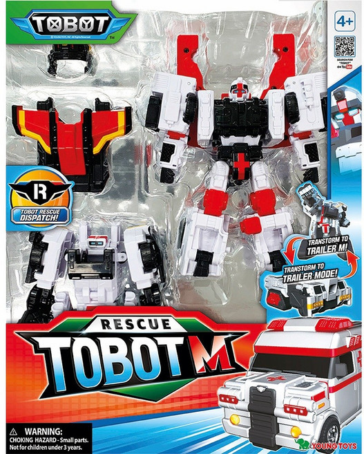 Rescue M 救援變形機器人 機器戰士NEW TOBOT M, 1個, 機器戰士NEW TOBOT M