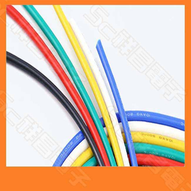 UL3239 矽膠線 多芯電子電源線, 1個, 16AWG (黑)/米, /米