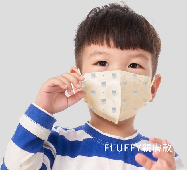 CHENYU辰昱 Fluffy手繪3D兒童醫療口罩 30入, 1個, Fluffy3-7歲小童-善良的小狗, 善良的小狗