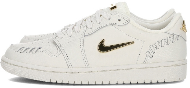 Nike WMNS AIR JORDAN 1 MM LOW 女鞋 白金色 休閒鞋
