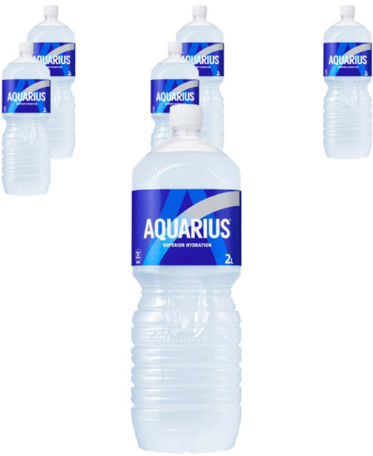 AQUARIUS 動元素 頂級水能量, 6個, 2L