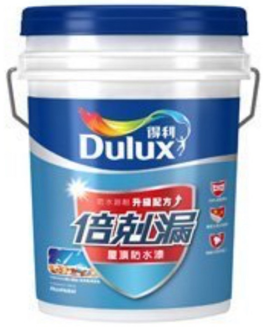 得利A959N 倍剋漏 屋頂防水漆 長效耐候, 1個, 湖水綠, 湖水綠, 3.785L