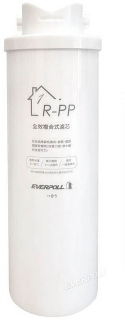 EVERPOLL 愛科濾淨 RO-500 RO-600淨水器替換濾心 R-PP R-RO R-AC, 1個