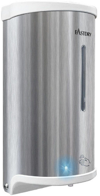 FASTDRY 自動感應皂液器 自動酒精噴霧機 給皂機 HK-MSD 智能紅外線感應 800ml, 不鏽鋼酒精機, 1個