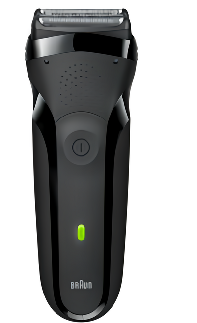 BRAUN 德國百靈 三鋒系列電鬍刀 300s-B 德國技術 2年保固, 黑
