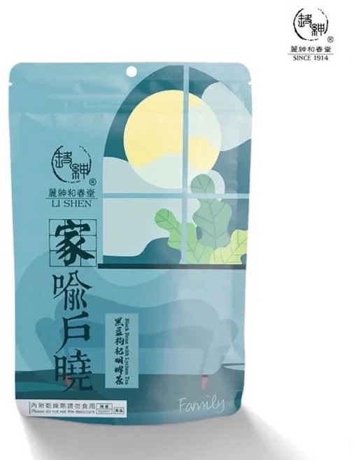 和春堂 黑豆枸杞明眸茶 (10入/包), 1個, 【黑豆枸杞明眸茶】10入/包, 10入