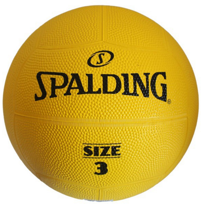 SPALDING 斯伯丁 3號躲避球, 1個, 一個入