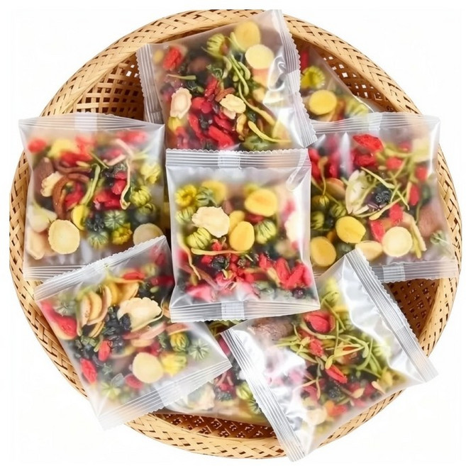 台灣製潤喉茶 澎大海羅漢果枇杷菊花金銀花甘草茶 清涼解渴養生茶, 1個, 澎大海羅漢果菊花茶1袋(含10小包), 10g, 10個裝