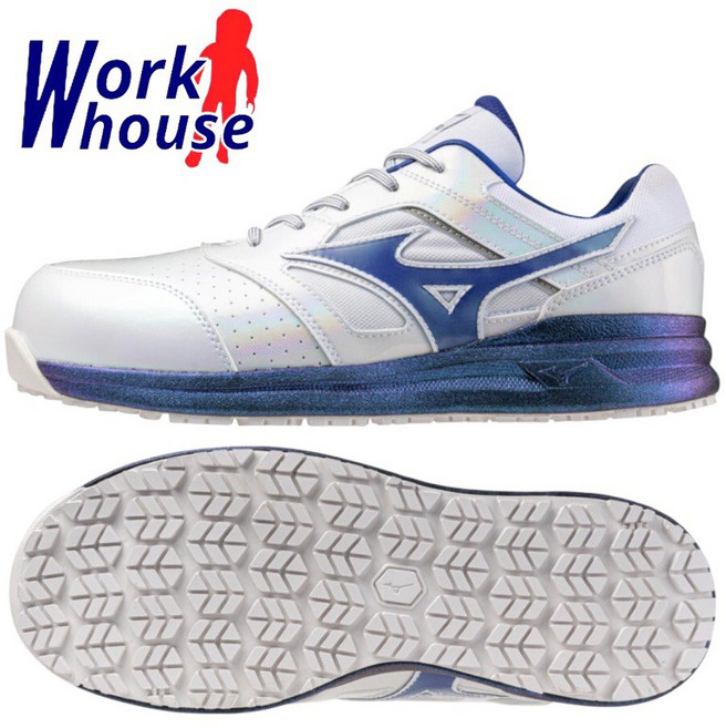 MIZUNO 美津濃 未來配色限量款 防潑水 安全防護鞋 工作鞋 塑鋼頭 F1GA256601