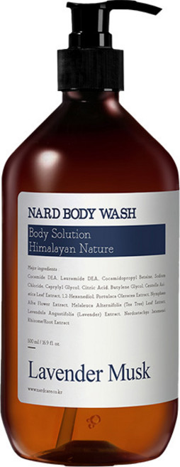 NARD 草本修護沐浴露 薰衣草麝香 500ml, 1個