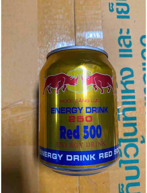 RED BOOST 紅獅 越南提神飲品 能量飲, 1個, 675 Red 500