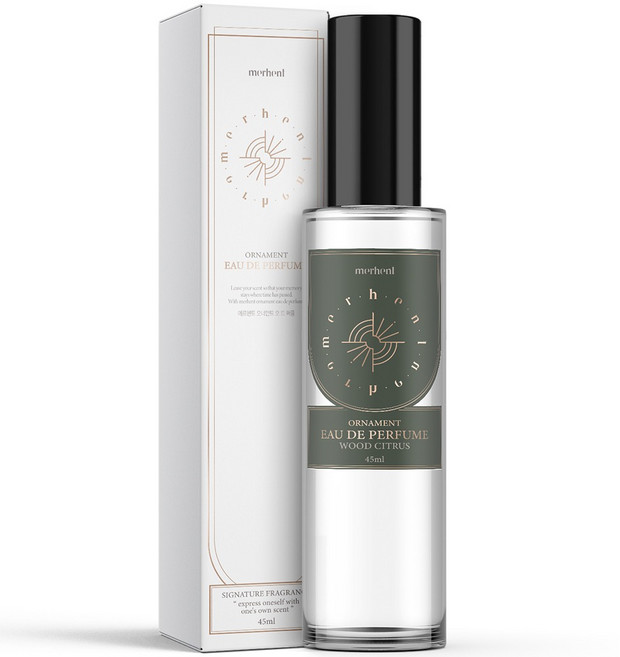 【官方授權】Merhent 時光之旅香水 45ml + 仙女之紗系列香水 1組, 香水Wood Citrus黎明之幕(45ml), 1件