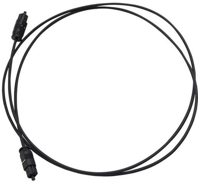 數位音訊光纖線 Toslink 音頻線 S/PDIF OPTICAL, 1個, 1米