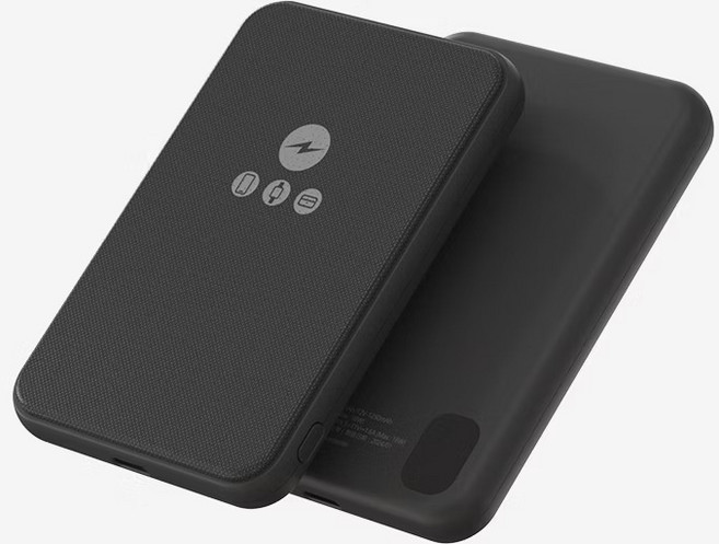 POLYBATT 三用快充磁吸行動電源 5000mAh 石墨烯散熱 可攜上飛機, 黑, LT001