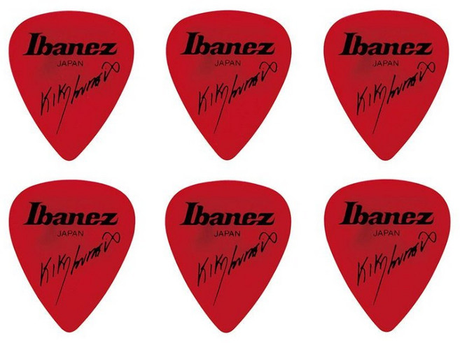 Ibanez Kiko Loureiro 簽名款彈片六入 (兩色可選), 紅色(B1000KL-RD), 1個
