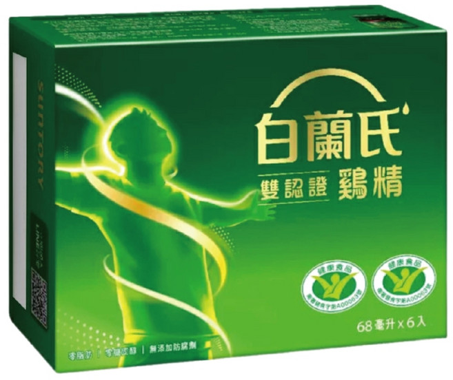 白蘭氏 國家雙認證雞精, 6個, 68ml