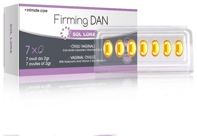 Firming DAN 私密護理膠囊 日常保養 玻尿酸 維生素A E, 1個, Firming DAN 胶囊,單盒裝(7 粒)
